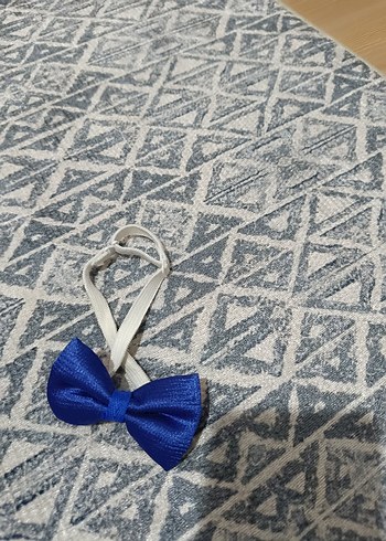 Mavi Erkek papyon - Görsel 3