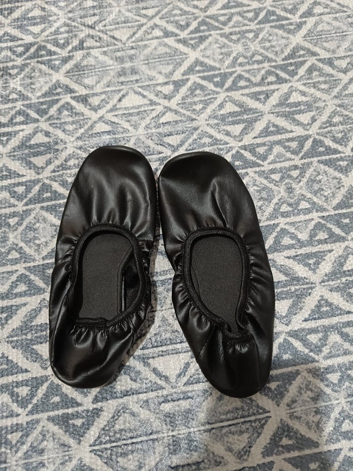 Siyah Lastikli unisex Çocuk Ayakkabı pisi pisi - Görsel 2