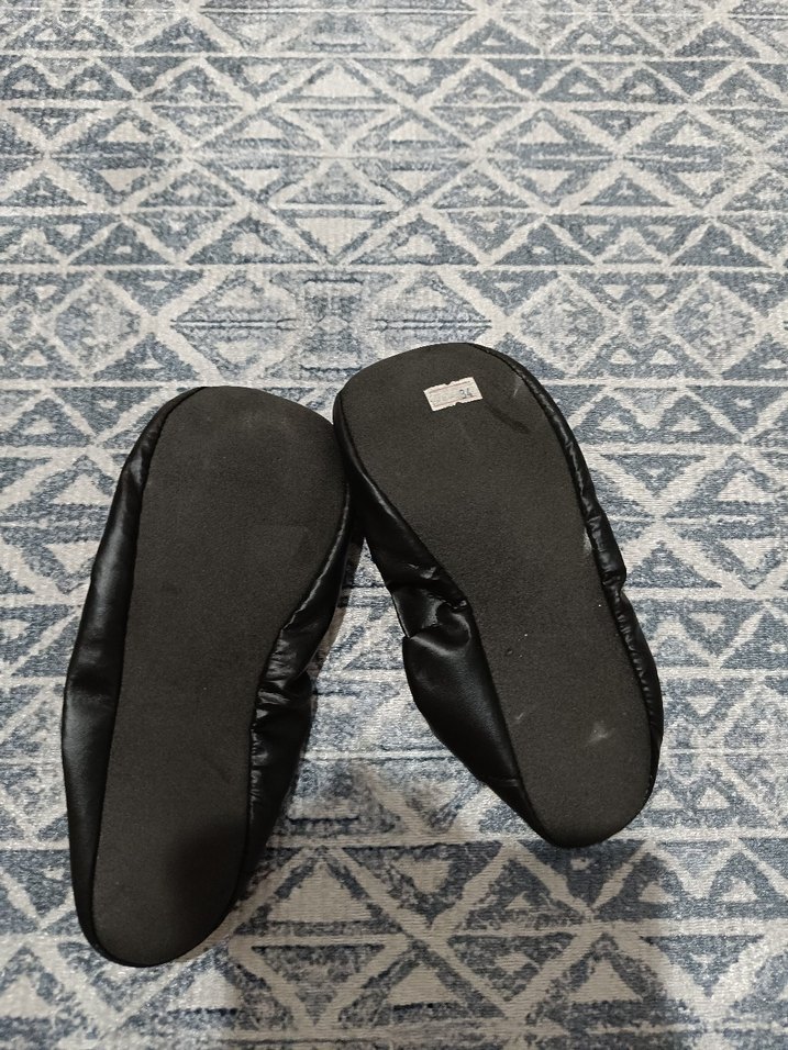 Siyah Lastikli unisex Çocuk Ayakkabı pisi pisi - Görsel 3