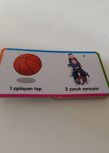 Beden Renkli Sayılar Eğitici Kitap