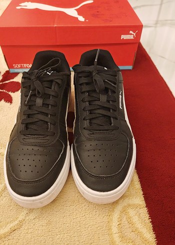 42 Beden siyah Renk Puma Siyah Spor Ayakkabı Orijinaldir