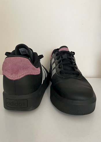 Kadın Siyah Platform Spor Ayakkabı - Görsel 3