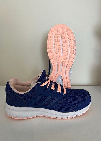 Lacivert Renkli Bağcıklı Adidas Spor Kadın Sneaker - Görsel 3