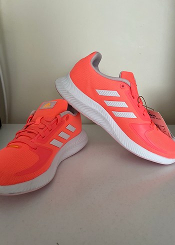 Kadın Turuncu Adidas Spor Ayakkabı - Görsel 3