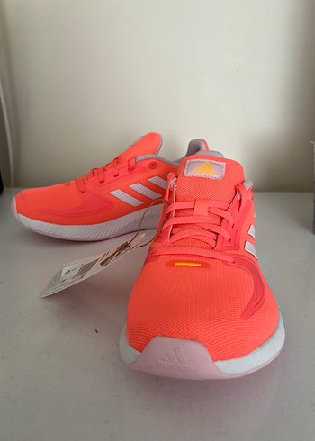 Kadın Turuncu Adidas Spor Ayakkabı - Görsel 5