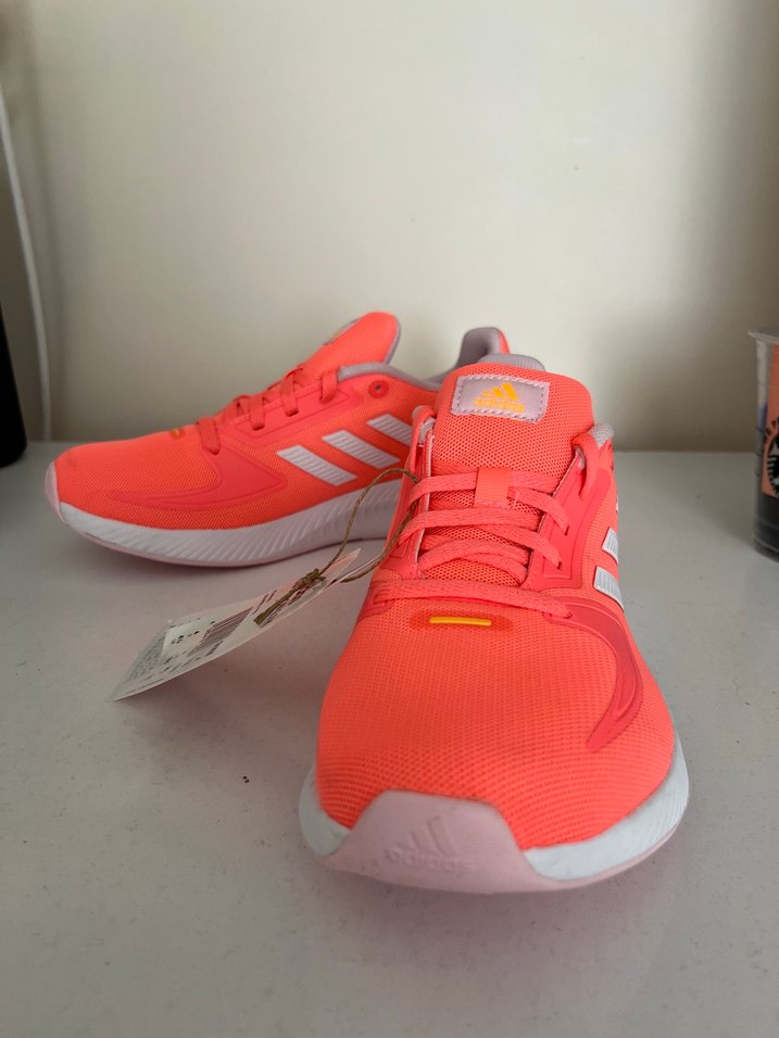 Kadın Turuncu Adidas Spor Ayakkabı - Görsel 5