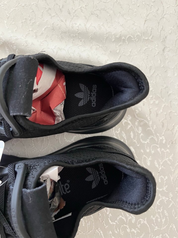 Siyah çocuk Spor Ayakkabı Velcro Detaylı - Görsel 5