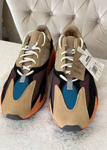 Adidas Kahverengi Spor Ayakkabı Velcro - Görsel 3