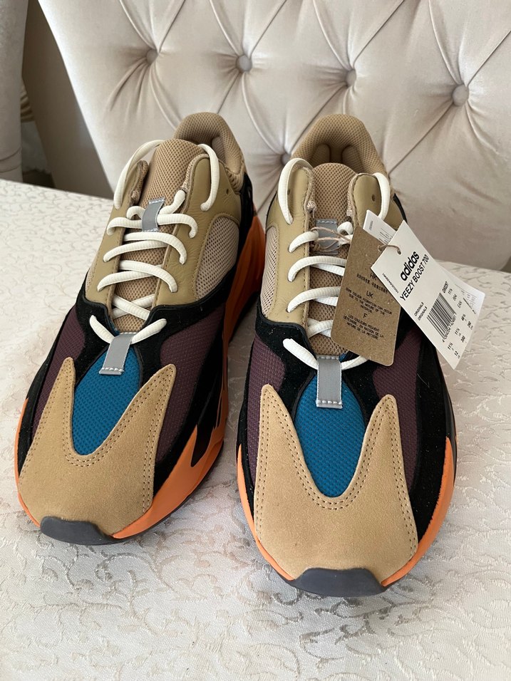 Adidas Kahverengi Spor Ayakkabı Velcro - Görsel 3