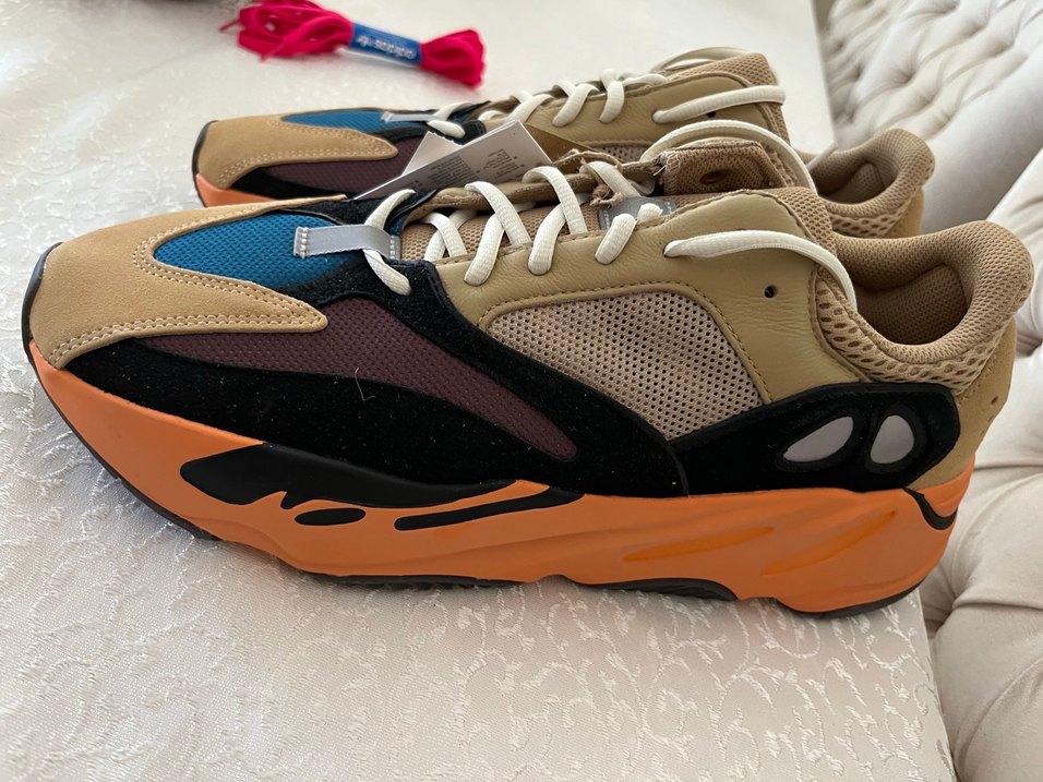 Adidas Kahverengi Spor Ayakkabı Velcro - Görsel 5