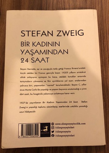 Stefan Zweig - Bir Kadının Yaşamından 24 Saat
