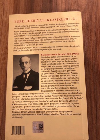 Samipaşazade Sezai Sergüzeşt Romanı