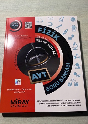 miray yayınları ayt fizik soru bankası güncel basım