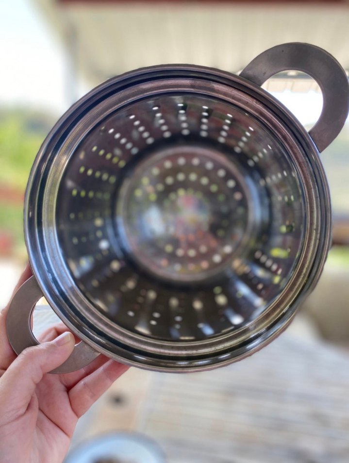 IKEA paslanmaz çelik makarna haşlama süzgeci - Görsel 2