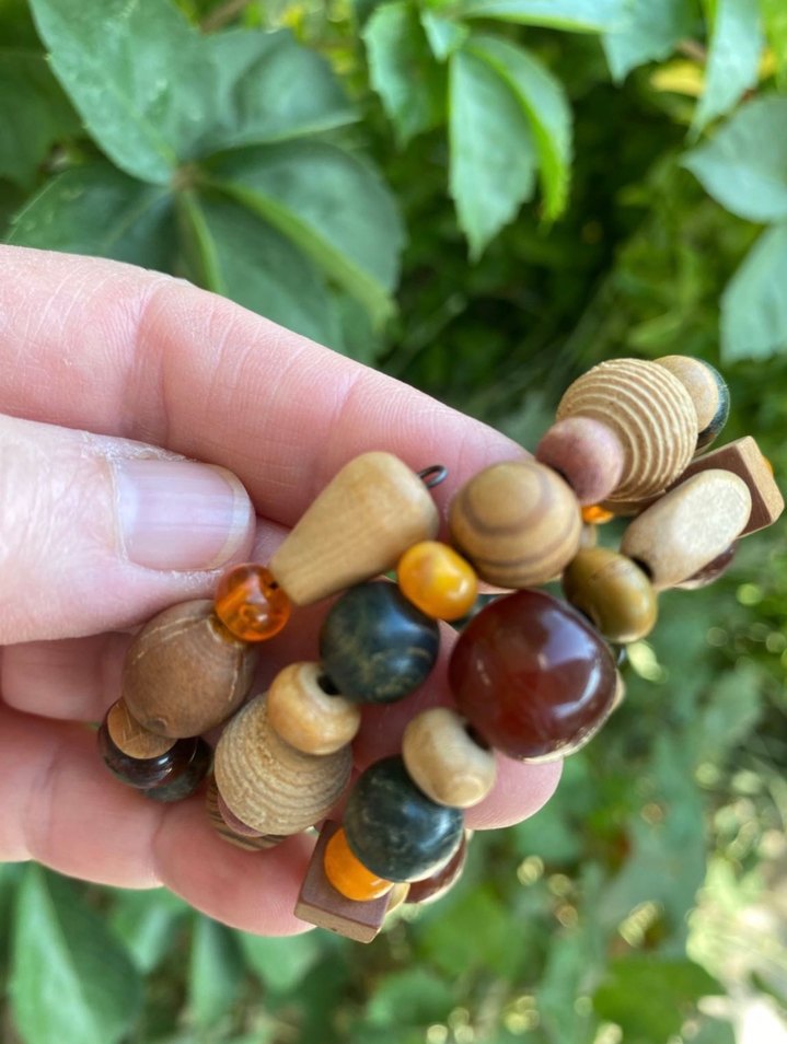 Bohem Çok Renkli Boncuklu Bileklik - Görsel 3