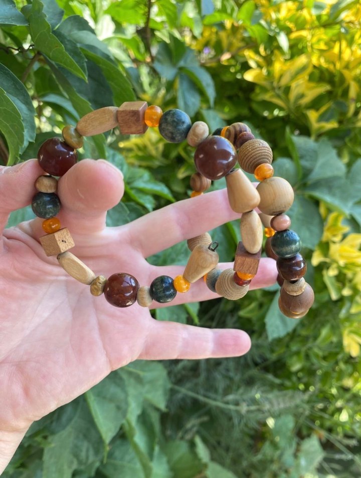 Bohem Çok Renkli Boncuklu Bileklik - Görsel 4