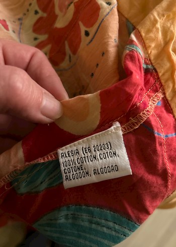 Vintage Aynalı Uzun Kollu Bohem Gömlek - Görsel 9