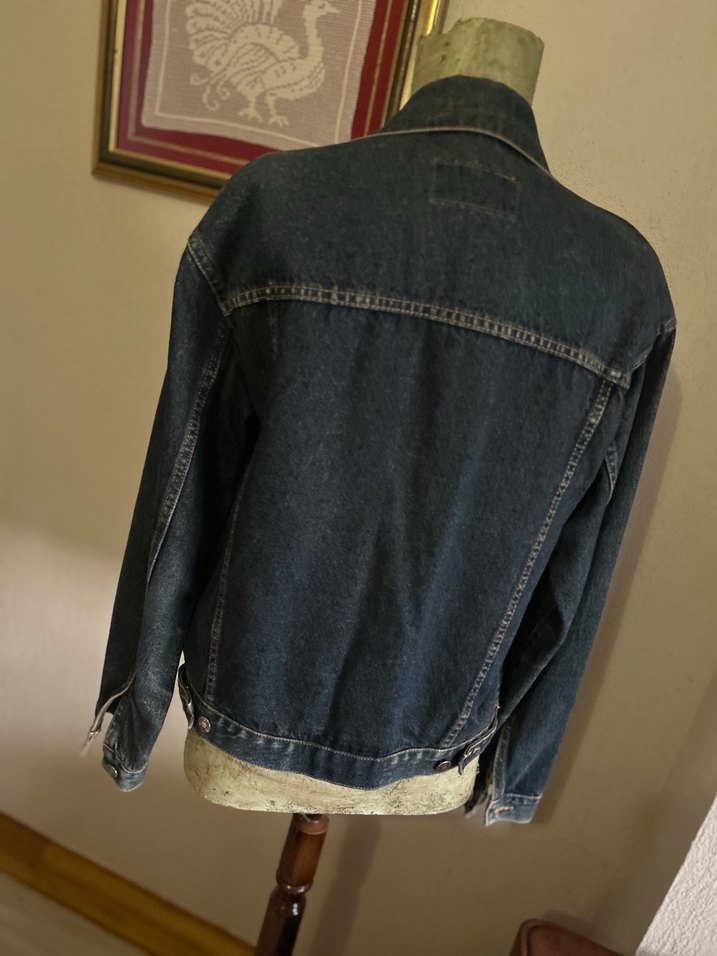 Denim Vintage Kot Ceket - Görsel 4