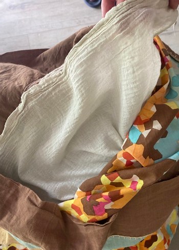 Pamuklu kumaş Hint elbise - Görsel 5