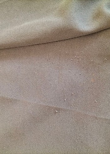 Defacto Gri Pilili Midi Kadın Kumaş Pantolon
