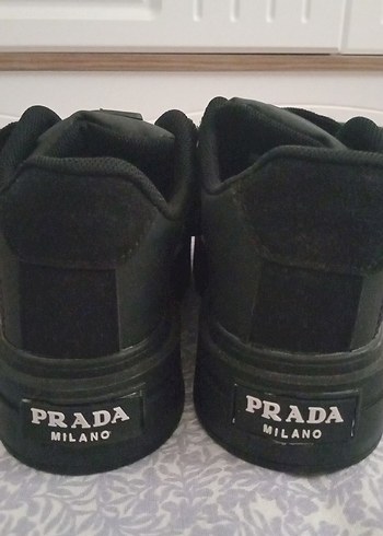Prada Siyah Platform Topuklu Kadın Spor Ayakkabı