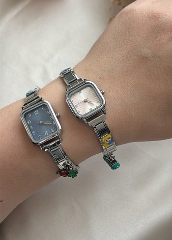 Çok Renkli Metal Kadın Kol Saati - Görsel 2