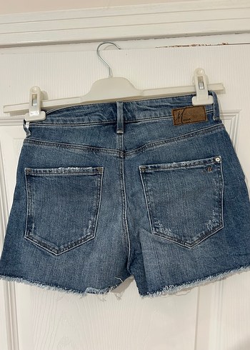 Mavi Jeans Kadın Mavi Bağcıklı Mini Denim Şort
