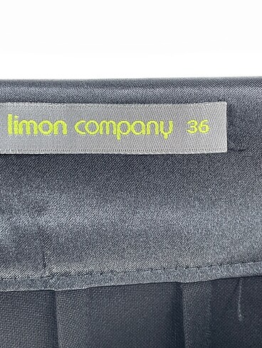 36 Beden siyah Renk Limon Company Midi Etek %70 İndirimli.