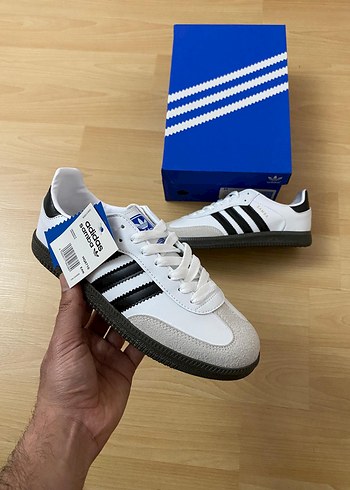 37 Beden beyaz Renk Adidas Samba Beyaz Siyah Spor Ayakkabı