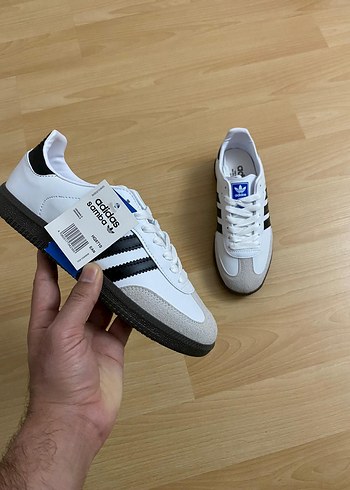 Adidas Adidas Samba Beyaz Siyah Spor Ayakkabı