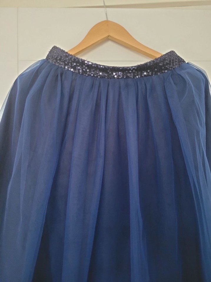 Ayşegül Turhan Lacivert Abiye Elbise - Görsel 5