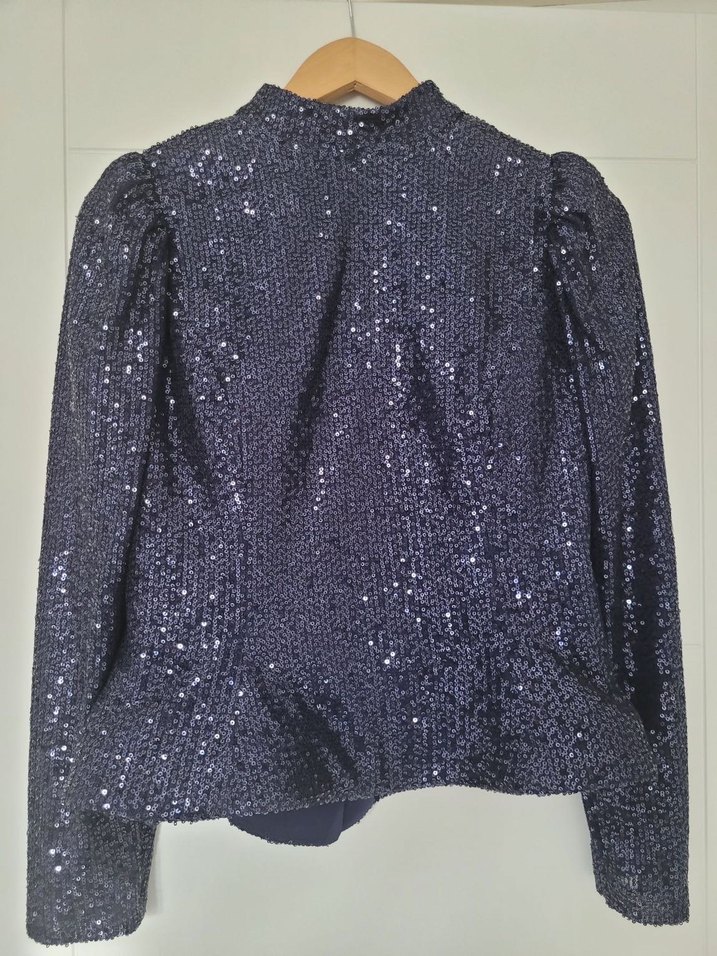 Ayşegül Turhan Lacivert Abiye Elbise - Görsel 3