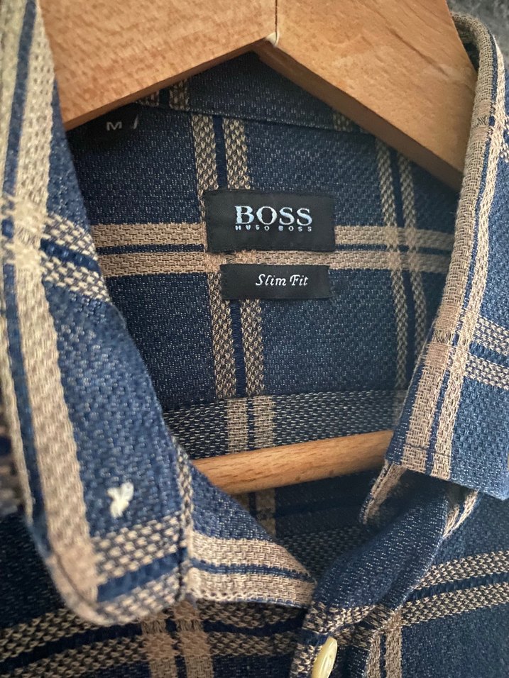 Düğmeli Erkek-Kadın Denim Gömlek - Görsel 3