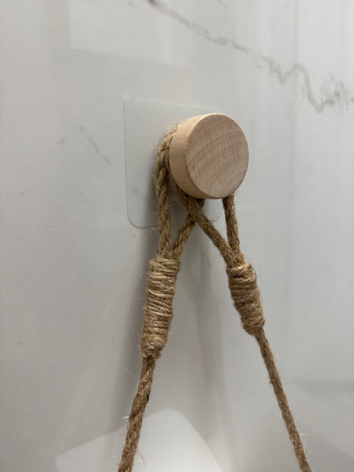 Ahşap Tuvalet kâğıdı askılığı, tutacağı - Görsel 5