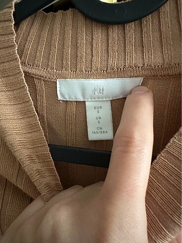 s Beden kahverengi Renk H&M Elbise