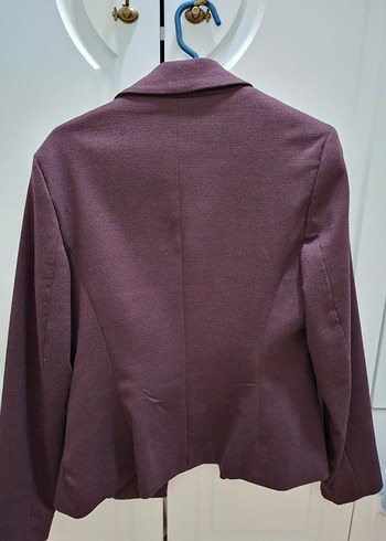 Bordo Kadın Blazer Ceket - Görsel 3