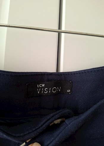 Lcw Lacivert Kadın Ofis Kumaş Pantolon - Görsel 2