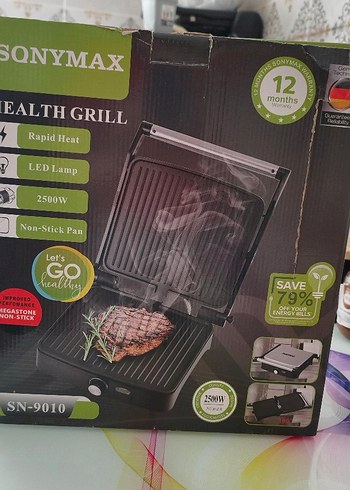 Gri Sonymax Tost ve Sandviç Makinesi - Görsel 5