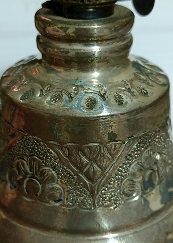 Beden sarı Renk bakır vintage gaz lambası