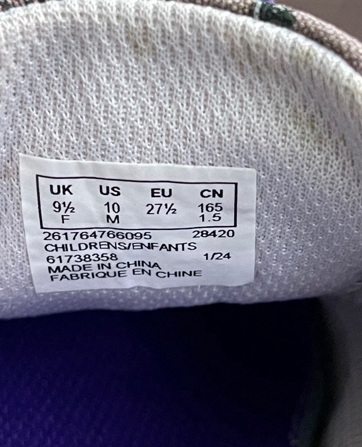 Clarks dinazor desenli bez ayakkabı - Görsel 4