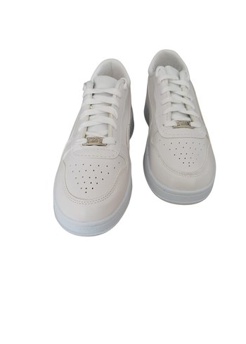 Beyaz Erkek Spor Ayakkabısı Wedge Topuklu - Görsel 3