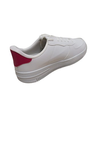 Beyaz Pembe Kadın Spor Ayakkabı - Görsel 2