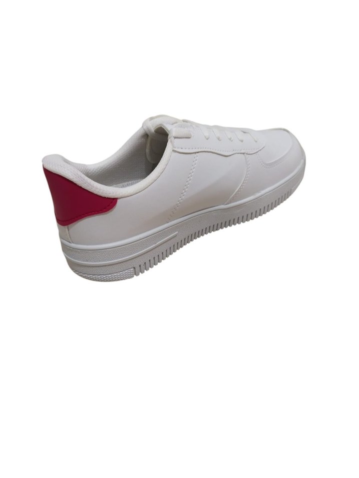 Beyaz Pembe Kadın Spor Ayakkabı - Görsel 2