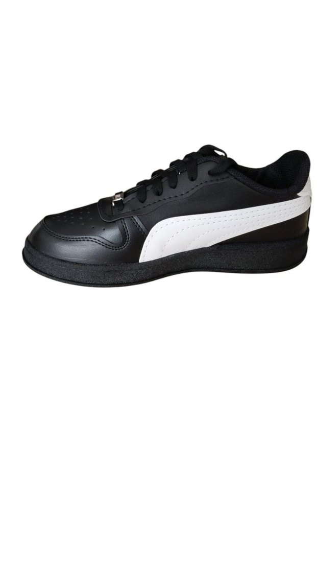 Siyah Beyaz  Erkek Spor Ayakkabı - Görsel 4