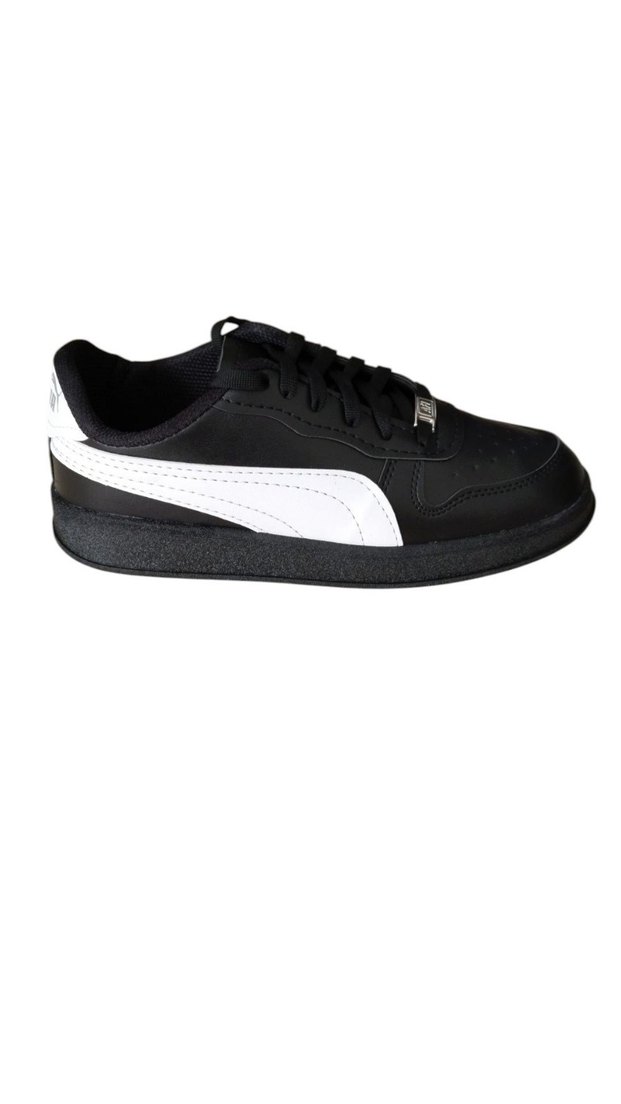 Siyah Beyaz  Erkek Spor Ayakkabı - Görsel 3