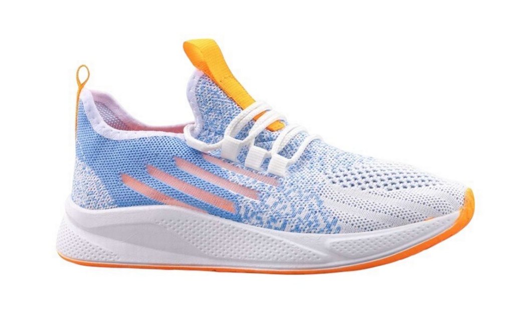 Renkli Bağcıklı Atletik Kadın Spor Ayakkabısı - Görsel 3