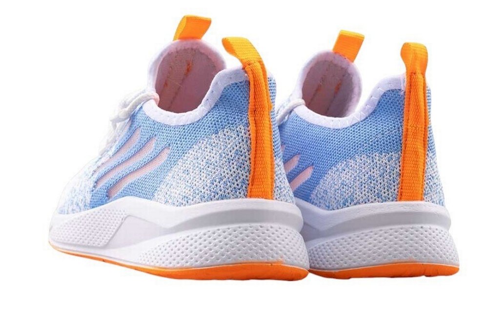 Renkli Bağcıklı Atletik Kadın Spor Ayakkabısı - Görsel 2