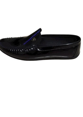 Siyah Parlak Klasik Erkek Ayakkabı - Görsel 6