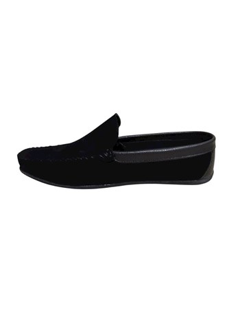 Diğer Siyah Erkek Loafer Ayakkabı Tokalı