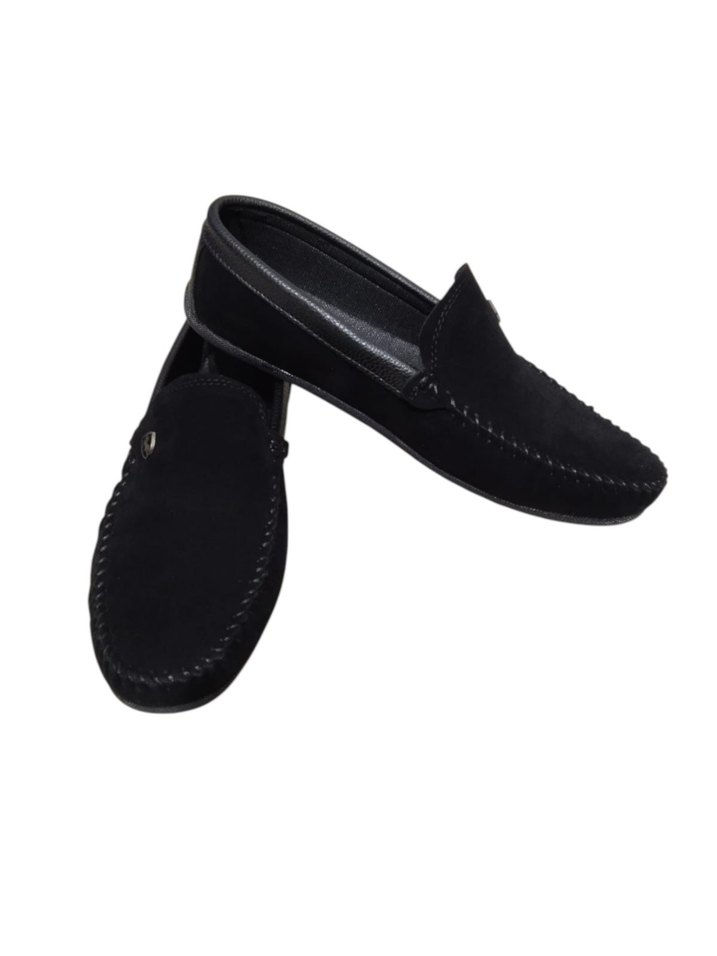 Siyah Erkek Loafer Ayakkabı Tokalı - Görsel 3